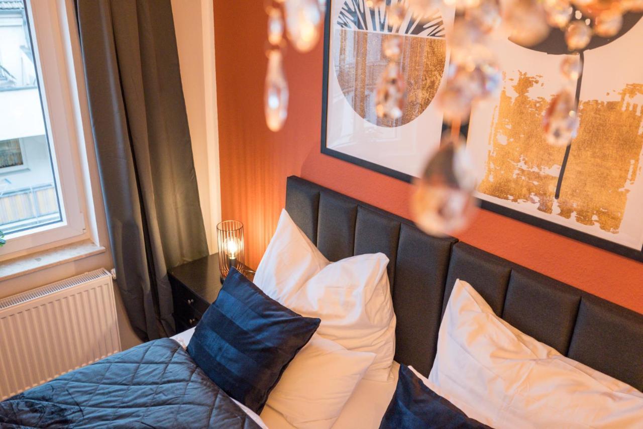 Apartment Maremar - Style Im Zentrum - Luxus Boxspringbett - Kueche - Arbeitsplatz - Highspeed Wlan Gera